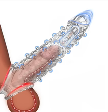 1🔥 Bigger. Harder. Wilder. 🔥 💦 The Explosive Vibrating Wolf-Tooth Crystal Sleeve 💦