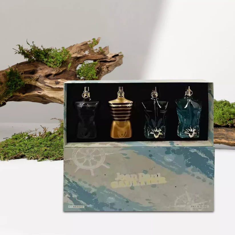 Jean Paul Gaultier Le Male for Men Eau De Parfum Set Gift 4pcs (40 ml)