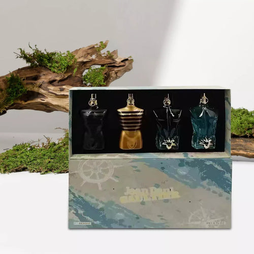 Jean Paul Gaultier Le Male for Men Eau De Parfum Set Gift 4pcs (40 ml)